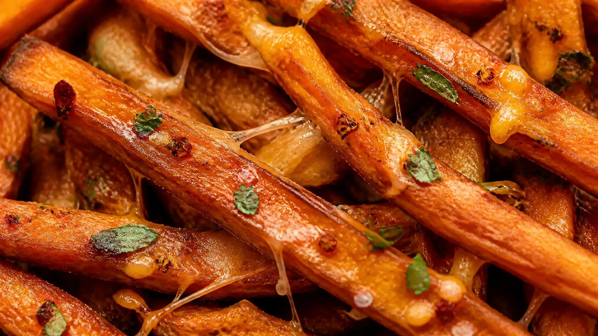 Baked Spicy Sweet Potato Fries -Only 30 min!!!