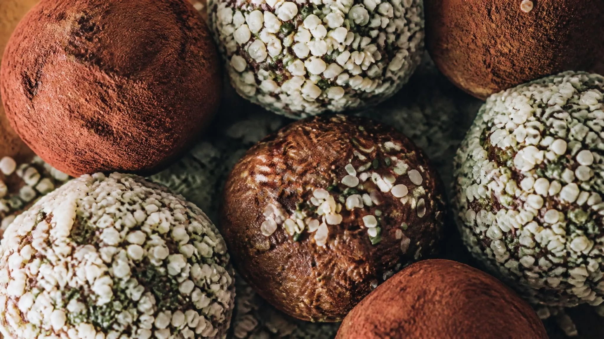 Protein Power Chocolate Truffles with Garam Masala